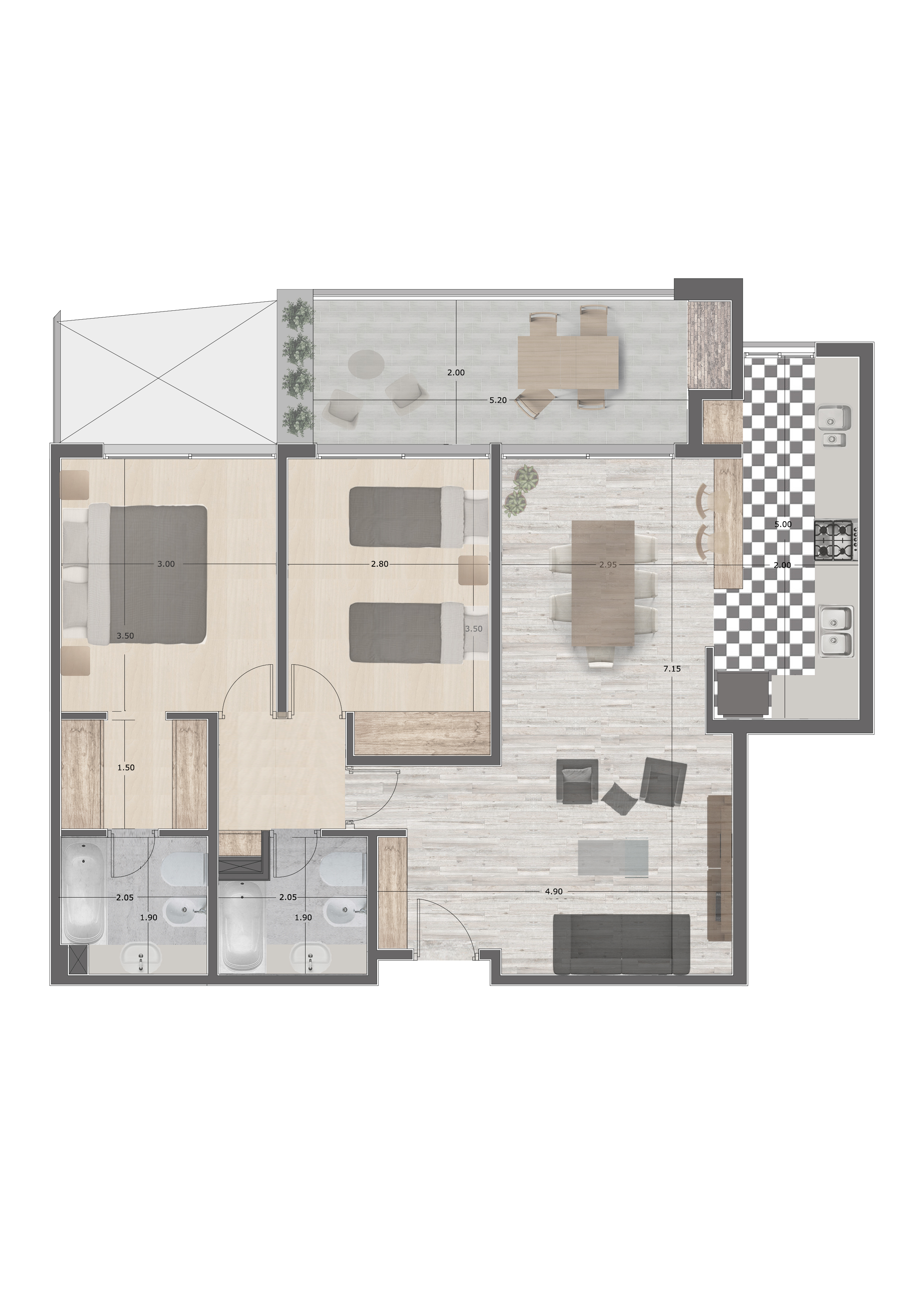 C:UsersRudyDropboxCarpeta del equipo MASS ARQUITECTURAProye , Rivera Norte departamentos