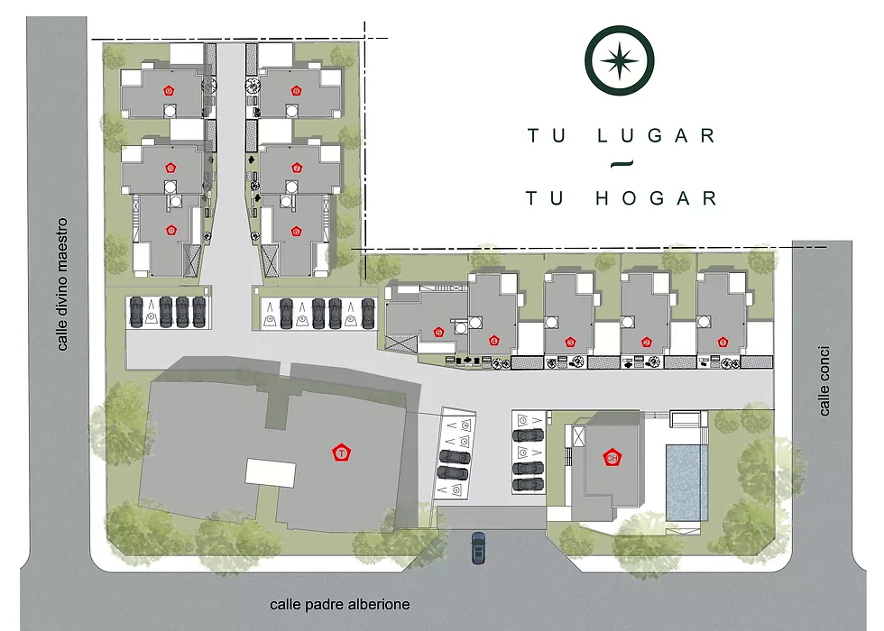 Rivera-norte , Rivera Norte departamentos