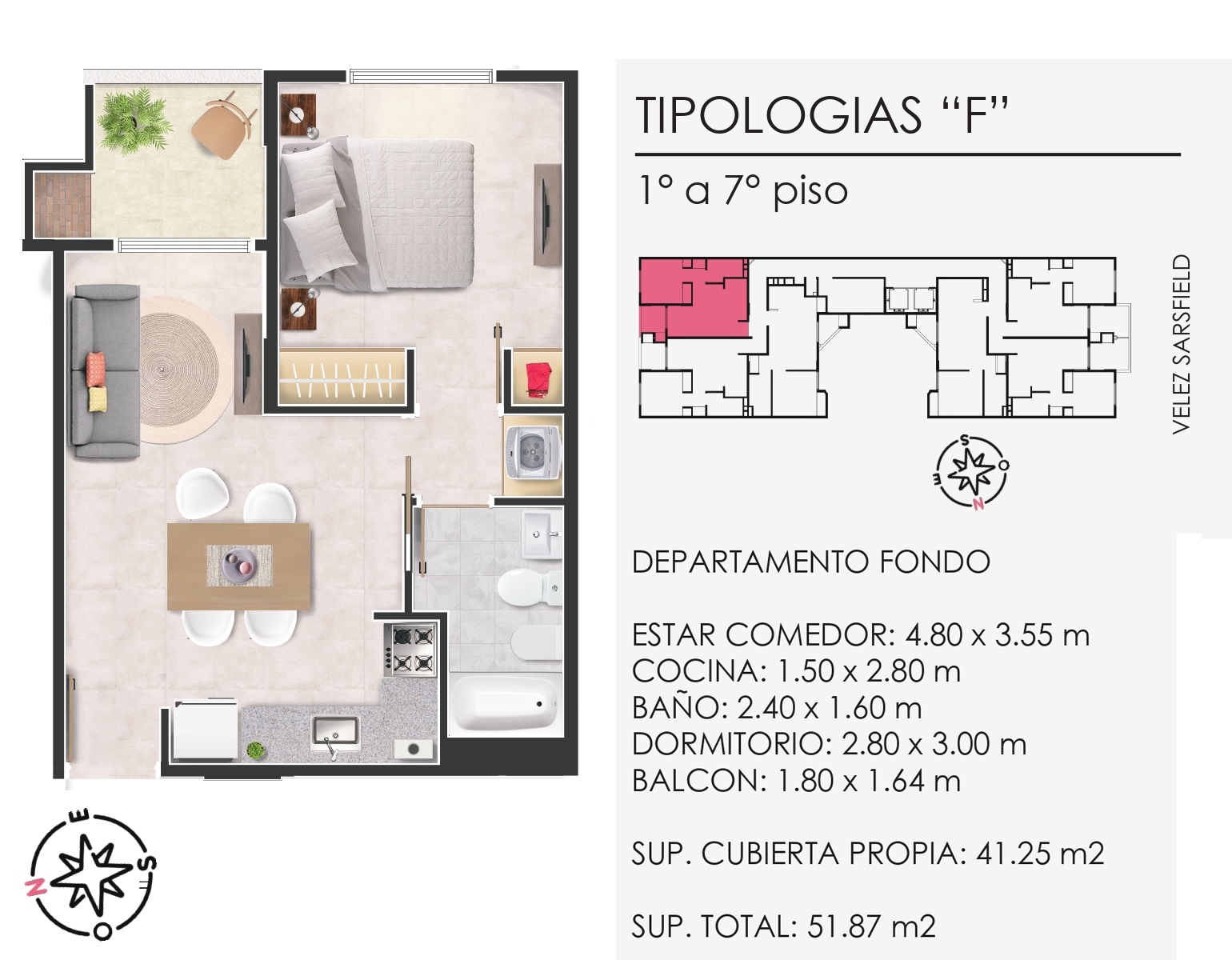 , Dpto en Venta Velez Sarsfield 671