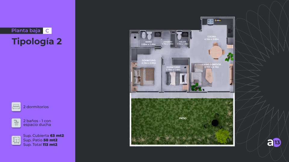 ALERCES-13-Tipologia-2 Alerces 13, Alerces 13