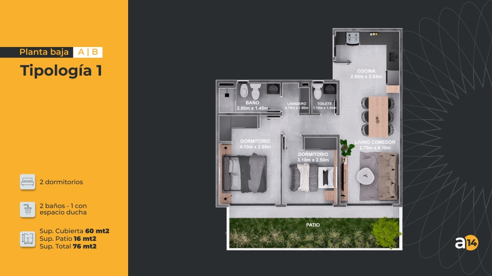 ALERCES-14-Tipologia-1 Alerces 14, Alerces 14