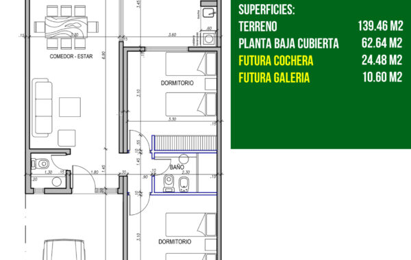 La Domitila, La Domitila Housing – B&deg; Jard&iacute;n Claret