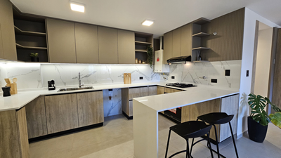 cocina-3d-aurus Torre Aurus Nueva Córdoba, Torre Aurus