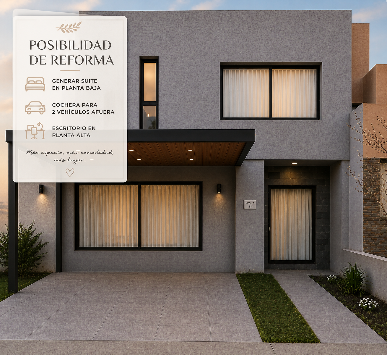 D&uacute;plex en Chacras Apto Cr&eacute;dito, Duplex Apto Cr&eacute;dito Chacra del Norte 2